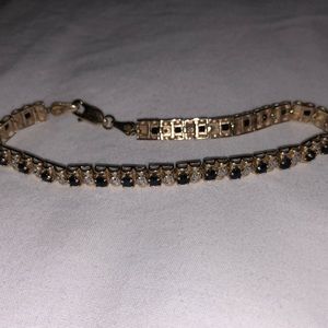 Beautiful 10k sapphire bracelet